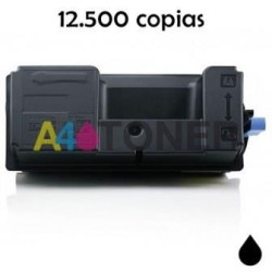 Toner compatible TK-3100 / TK3100 / TK 3100 alternativo al toner original Kyocera 1T02MS0NL0