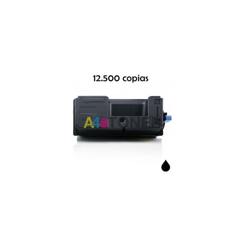 Toner compatible TK-3100 / TK3100 / TK 3100 alternativo al toner original Kyocera 1T02MS0NL0