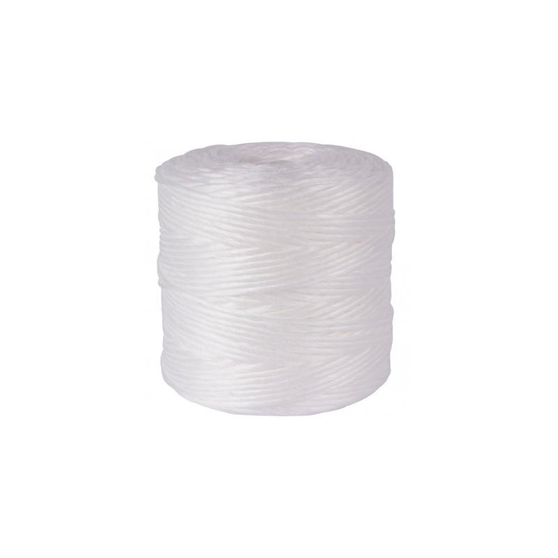 13126 APLI BOBINA DE CUERDA POLIPROPILENO 400 G CON 1 CABO - 240 M BLANCO