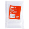 13135 APLI BOLSAS AUTOCIERRE 80X120MM LDPE TRANSPARENTE PACK 100 UD