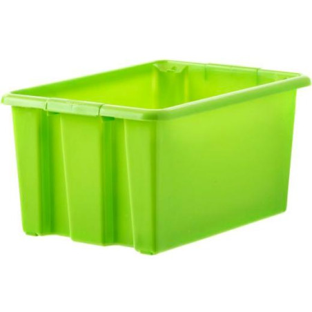 WFS01S80X KW ARCHIVO 2000 CAJA DE ALMACENAJE DIVERTIDO 305X225X200MM 14 LITROS SIN TAPA VERDE KIWI