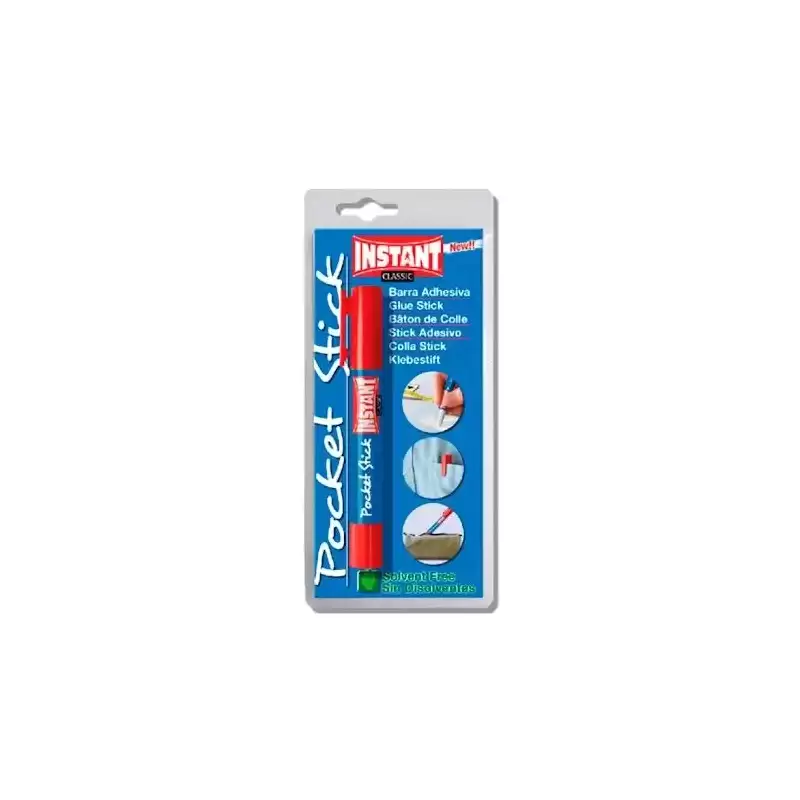 10000 INSTANT PEGAMENTO EN BARRA 5GR POCKET STICK CLASSIC  BLISTER