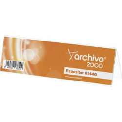 6144G CS TP ARCHIVO 2000 PORTANOMBRES SOBREMESA ARCHIVO 2000 "PREMIUM" ESPESOR 3 MM 50X210X60 MM