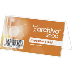 6144P CS TP ARCHIVO 2000 PORTANOMBRES SOBREMESA ARCHIVO 2000 "PREMIUM" ESPESOR 3 MM 50X120X60 MM