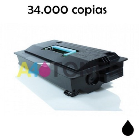 Toner compatible TK725 / TK-725 / TK 725 alternativo al toner original Kyocera 1T02KR0NL0