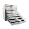 8211C GS ARCHIVO 2000 MÓDULO ARCHISYSTEM DE 11 CAJONES 356X316X362 MM GRIS