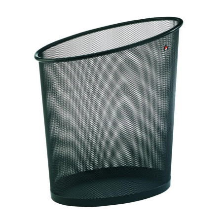 ALMESHCORB NE ARCHIVO 2000 PAPELERA DE REJILLA MESH ALBA CAPACIDAD 18 LITROS 355X290X400 MM NEGRO