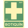 6170-05H VE ARCHIVO 2000 SEÑAL "BOTIQUÍN" 224X300 PVC VERDE