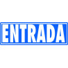 6177-10 GS ARCHIVO 2000 SEÑAL "ENTRADA (SIN INDICADOR)" 175X65 PVC GRIS