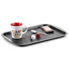 PL1045020 NE ARCHIVO 2000 BANDEJA DE SERVIR LA HORA DEL CAFÉ 305X435X20 MM NEGRO