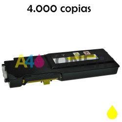 Toner Dell C2660 amarillo alternativo compatible con Dell 593BBBR