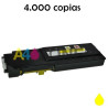 Toner Dell C2660 amarillo alternativo compatible con Dell 593BBBR