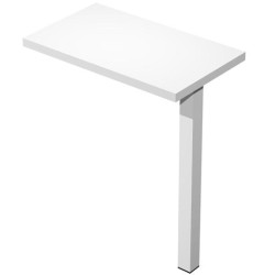 @68001+3-AFAA0695-AN ARTEXPORT ALA LATERAL MESA 60X35 TABLERO 22MM BLANCO