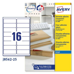 J8562-25 AVERY ETIQUETAS ADHESIVAS PARA SOBRES 99