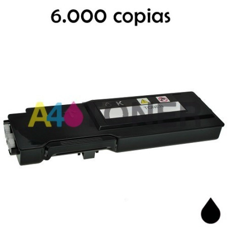 Toner Dell C2660 negro alternativo compatible con Dell 593BBBU