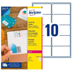 L4612-25 AVERY ETIQUETAS ADHESIVAS PARA ENMASCARAMIENTO 99