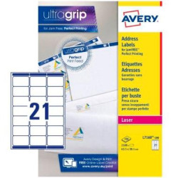 L7160-100 AVERY ETIQUETAS ADHESIVAS 63