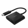 AVC002BTBK BELKIN CABLE ADAPTADOR USB-C  A HDMI + CARGA 60W NEGRO