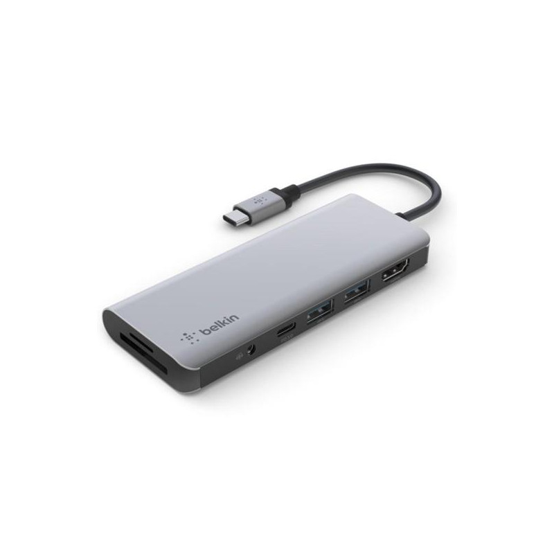 AVC009BTSGY BELKIN ADAPTADOR USB-C 7 EN 1