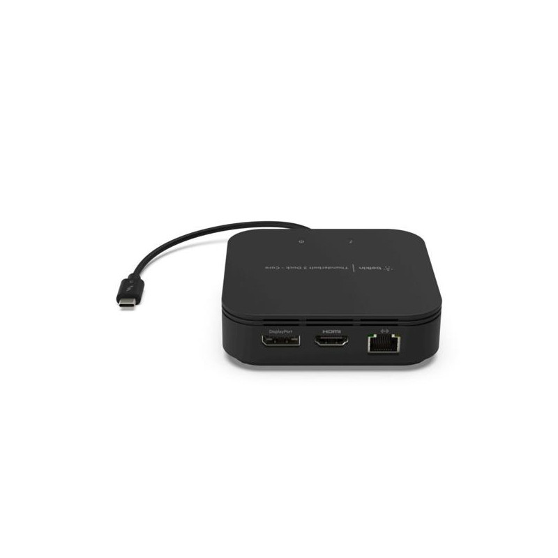 F4U110BT BELKIN DOCKING USB-C A 1XTHUNDERBOLT 3 1XUSB-C PD 1XDP 1XHDMI 4K 1XUSB-A 3.0 1XUSB-A 2.0 1XAUDIO 1X1GB RJ45 NEGRO