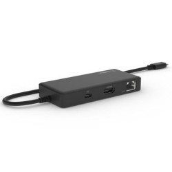 INC008BTBK BELKIN DOCKING USB-C A HDMI/2XUSB 3.1/RJ45/USB-C PD NEGRO