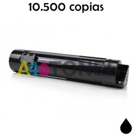 Toner Epson AL-C500 negro alternativo compatible con Epson ALC500 C13S050663