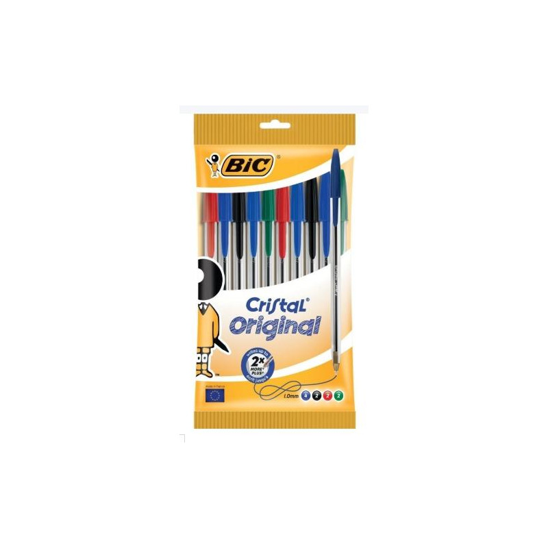 830865 BIC BOLÍGRAFO ORIGINAL ORIGINAL COLORES SURTIDOS AZUL