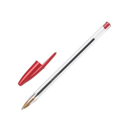 8373619 BIC BOLÍGRAFO CRISTAL ORIGINAL ROJO