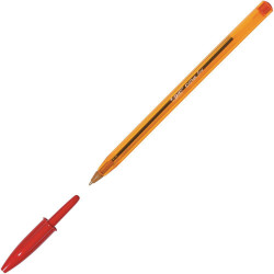 872720 BIC BOLÍGRAFO CRISTAL ORIGINAL FINE ROJO CAJA 50 UD