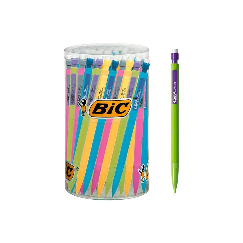 8932331 BIC PORTAMINAS MATIC FUN 0.7 BOTE EXPOSITOR 60 UD C/SURTIDOS