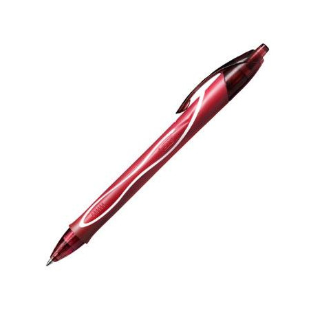 949874 BIC BOLÍGRAFO TINTA DE GEL RETRÁCTIL GEL-OCITY QUICK DRY ROJO