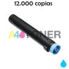 Toner Epson Aculaser C9100 cyan alternativo compatible con Epson C9100 C13S050197