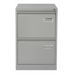 PSF2-AV7 BISLEY ARCHIVADOR METALICO 2 CAJONES ARCHIVO CARPETAS COLGANTES A4/FOLIO+ FONDO 62CM GRIS