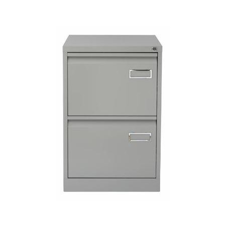 PSF2-AV7 BISLEY ARCHIVADOR METALICO 2 CAJONES ARCHIVO CARPETAS COLGANTES A4/FOLIO+ FONDO 62CM GRIS