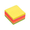 324222 BISMARK CUBO DE NOTAS ADHESIVAS CUBO 450 NOTAS 76X76 COLORES NEON