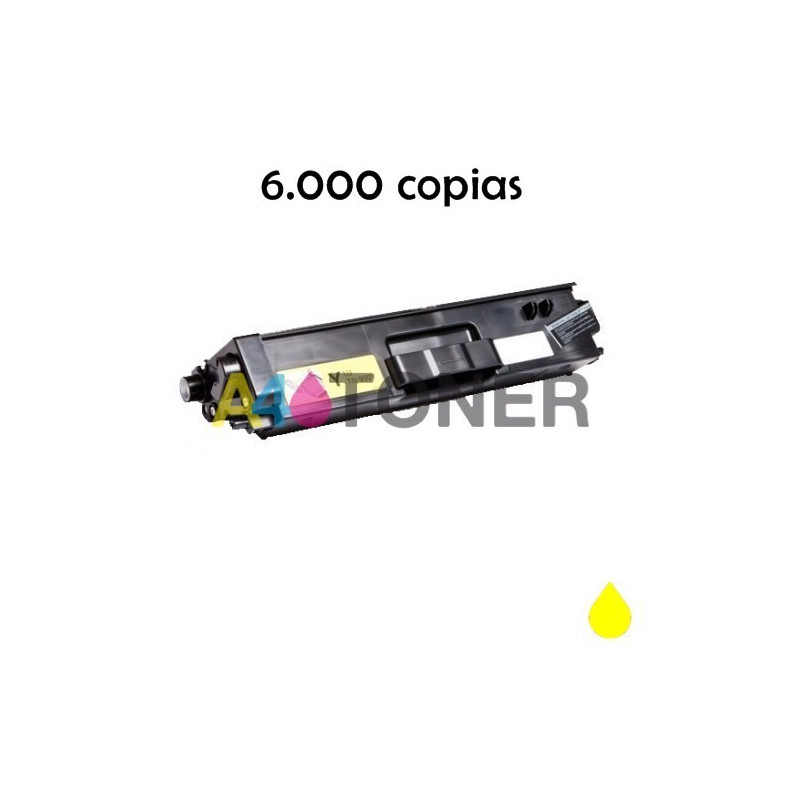 Toner Brother TN900 amarillo alternativo compatible con Brother TN-900