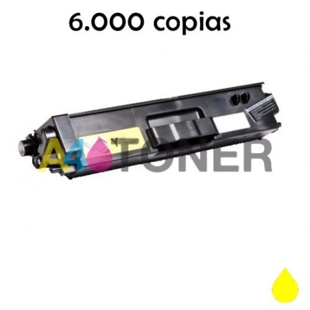 Toner Brother TN900 amarillo alternativo compatible con Brother TN-900