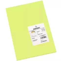 C200040171 IRIS CARTULINA 210X297MM 185GR VERDE MANZANA -50U-