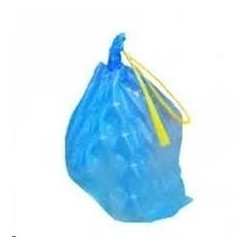 4064 BOLSA DE BASURA AUTOCIERRE G80 30L 55X60 ELIO AZUL -ROLLO 15UD-