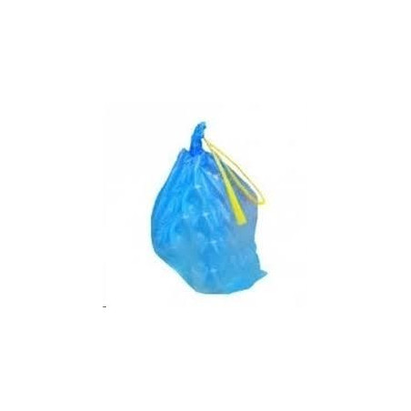 4064 BOLSA DE BASURA AUTOCIERRE G80 30L 55X60 ELIO AZUL -ROLLO 15UD-