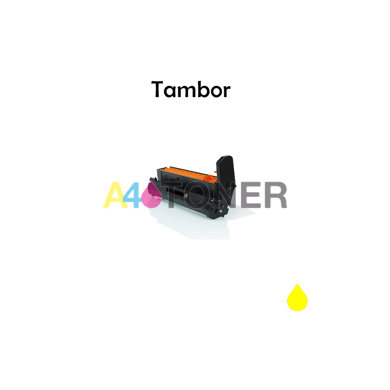 Tambor C5600 / C5700 / C5800 / C5900 / C5550 amarillo alternativo compatible al Tambor original OKI 43381705 20.000 pag