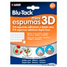 1691 BOSTIK MASILLA ADHESIVAS 3D BLU TACK DOBLE CARA 5X5MM 414 MINI ESPUMAS