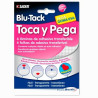 1694 BOSTIK ADHESIVO TRANSFERIBLE BLU TACK TOCA Y PEGA 4 LÁMINAS