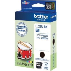 LC22UBKBP BROTHER TINTA NEGRO PARA DCPJ785DW