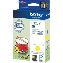 LC22UYBP BROTHER TINTA AMARILLO PARA DCPJ785DW