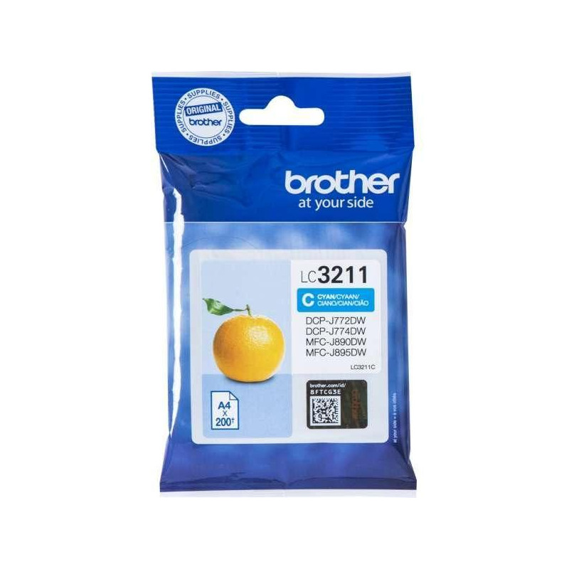 LC3211C BROTHER TINTA CIAN MFCJ890DW