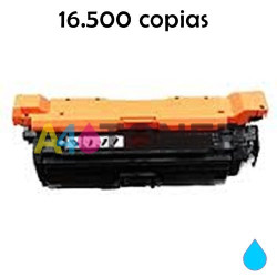 Toner HP CF321A cyan alternativo a HP CF321A ( 653A )