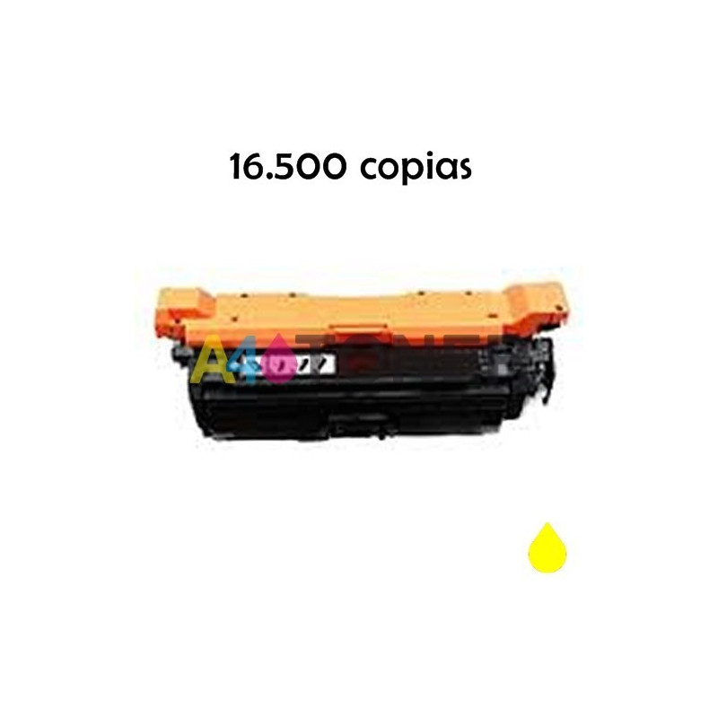 Toner HP CF322A amarillo alternativo a HP CF322A ( 653A )
