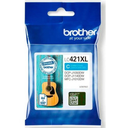 LC421XLC BROTHER TINTA CIAN MFC-J1010DW / DCP-J1050DW