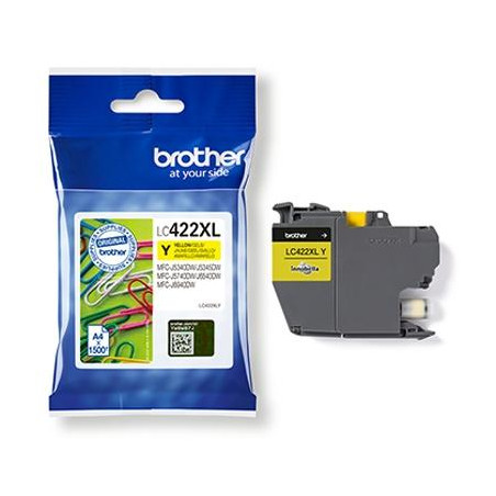 LC422XLY BROTHER TINTA AMARILLO MFCJ5340DW